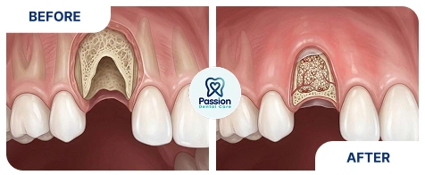 Hasil perawatan {{ result?.title }} Passion Dental Care